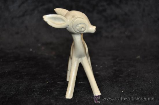 Juguetes antiguos de hojalata: Antiguo bambi de hierro - Foto 3 - 36817085